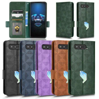 For Asus ROG Phone 5 Case Luxury Flip PU Leather Wallet Magnetic Adsorption Case For Asus ROG Phone 5 Phone Case For ROG 5 ROG5