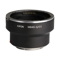 KIPON M645-S/E E | Electronic Aperture Adapter for Mamiya Brand M645 Lens on Sony E Camera