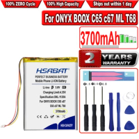 HSABAT 3700mAh Battery for ONYX BOOX C65 c67 ML T68 306483