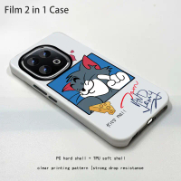 เคสโทรศัพท์รูปหัวใจ ลาย Talking Tom สำหรับ iQOO 15/13/12 Pro/11 Pro/iQOO Z10/Z9 Turbo Pro/ซีรีส์ neo
