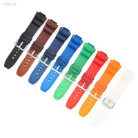 Resin Strap For Casio Mcw-100h/110h/w-s220/hdd-s100 Wv-200/ae-2000/2100 Tpu Silicone Sport Waterproof Wrist Bracelet Watch Band