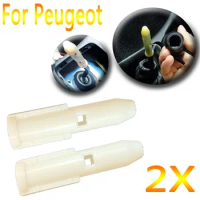 2X Partner Expert Boxer Shift Gear Knob Stick Rod Inner Sleeve Adapter For 306 307 308 405 Peugeot Partner Expert