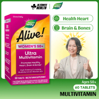 Nature's Way, Alive!Once Daily, Women's 50+ Multi-Vitamin, Women's Health, 60 Tablets