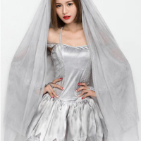 Halloween Ghost bride Costume Cosplay Mexican Day of the Dead Fancy Dress Fancy Party