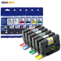 Wholesale Customized Labels Compatible Brother P-touch Printers Tz-231 Tz231 Tz131 Ribbon Printer P Touch 100pcs/Lot