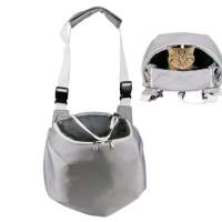 Pet Carrier Bag Travel Safe Sling Bag Carrier Cat Carrier Breathable Pet Carrier Sling Bag For Dogs Cats Adjustable Shoulder
