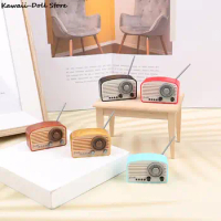 Doll House Mini Radio Cute Miniature Doll House Radio/mini Recorder Model Doll House Furniture Decoration Accessories Toys