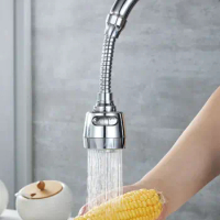 Kitchen faucet splashproof sprinkler head pressurized extension filter nozzle universal water saving magic device