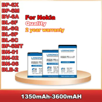3600mAh BP-6X For Nokia XL / XL 4G Lumia 430 X 1045 N81 N82 E51 6700C 6700 7900 Classic N93 N73 8800 Sirocco/N73i 8800S Battery
