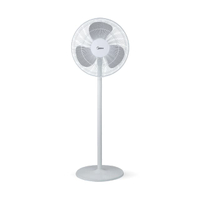 พัดลมตั้งพื้น 16 นิ้ว Midea MFS160M0ADWH  สีขาว