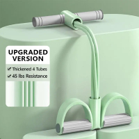 Upgraded Pedal Resistance Band Malaysia – 4-Tube (45LBS) / 6-Tube (65LBS) | Home Workout Bakar Lemak