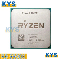 AMD For Ryzen 9 5900X R9 5900X 3.7GHz TwelveCore 24 Threads 7 nm L3=64M 100-000000061 socket AM4