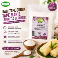 Ragi Tape Bubuk 50 gr , Ragi Tape Bubuk Premium , Ragi Tape Alami