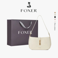 FOXER Túi xách nữ Túi đeo chéo đơn giản cổ điển Túi đeo dưới cánh tay thời trang
