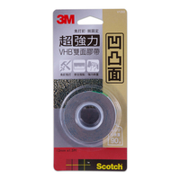 3M Scotch 思高牌 V1203 凹凸面專用VHB超強力雙面膠帶 壓克力膠帶 強力泡棉膠12mm×1.5m