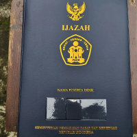 Sampul Map Ijazah Pendidikan Anak Usia Dini (PAUD) Sekolah Stationery