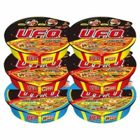 日清ufo飛碟炒麵速食麵夜宵拉麵幹拌面鐵板牛肉魚香肉絲速食泡面