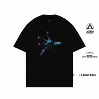 Aerostreet T Shirt Boxy Fit The Void Hitam Man Kaos Tshirt FADAA XL