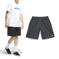 Adidas Skate Short 男款 女款 黑色 經典 滑板單品 日常 運動 短褲 IU0102
