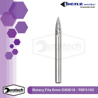 Mata bor tuner cuner 6mm / Mata korek cunner besi rotary file tungsten carbide porting GX0618