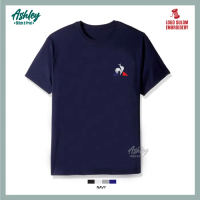 Áo Thun Cổ Tròn, Le Sportif Coq Thiết Kế Logo, Trang Phục Thể Thao Activewear, Quần Áo Nam, 100% Cot