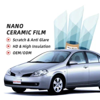 1mX3m Nano Ceramic Film Tint High Insulation HD Clear Car Glass Window Foils Explosion Proof UV Solar Protection Sticker