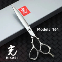 Japan HIKARI 164 professional Barber Scissors Light Cut 6.5 Inch 130 Molybdenum Steel Structure Hair Stylist Special