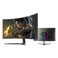 27 Inch Qhd 2K 144Hz 165Hz Curved Gaming monit Pc Computer monit Gaming