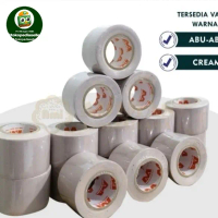 Duct tape dengan lem lakban untuk membungkus pipa ac-abu-abu