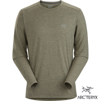 【Arcteryx 始祖鳥官方直營】男 Cormac 快乾長袖圓領衫 糧草綠