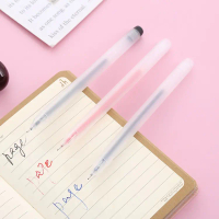 [Combo 100] Bút Bi Mực Gel Nắp Cài Thân Nhám Basic Bút Nước Mực Gel Khô Nhanh Ngòi 0.5mm, Mực Đều, N