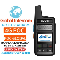 5000KM Analog Network Radio 4g Walkie Talkie Hand Transceiver Outdoor POC phone radio