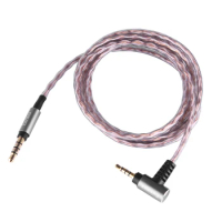 2.5mm/4.4mm OCC braid Balanced Audio cable For SONY MDR-1000X/1000XM2 XM3 XM4 XM5 WH-H800 WH-H900N WH-XB700
