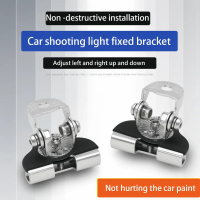 Spotlight Fixed Bracket Hood Bracket untuk Car Engine Hood Aksesori Kereta dengan Pemasangan Tidak H