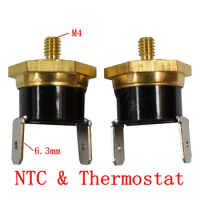 Temperature Switch Screw cap KSD301 M4 40/45/50/55/60/65/70/75/80/85/90/100/110C/120/130/140/150C degrees Normal closed 10A 250V