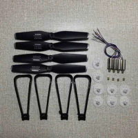 4DRC RC Drone 4d-F6 Quadcopter Spare Parts Kit Propeller Blades Guard Gears Motor Engines Gear Accessory