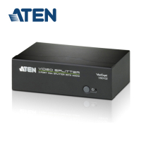 ATEN 2埠 VGA 螢幕分配器 (VS0102) 支援音訊