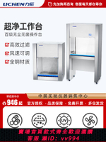 {公司貨 最低價}力辰科技超凈工作臺實驗室水平雙人單面凈化臺百級無塵無菌操作臺