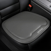 New Perforated Wear-resistant Leather Car Seat Cushion Simple, Soft and Comfortable Seat Cushion All Seasons Universal
