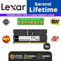 Ram Laptop Lexar DDR5 SODIMM DDR5 16GB 5600MHz 16GB (2x8GB) 5600MHz