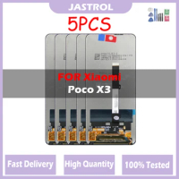 5Pcs/Lot LCD For Xiaomi POCO X3 Pro Display LCD Touch Screen For POCO X3 NFC LCD Digitizer Assembly POCO X3 Display M2102J20SG