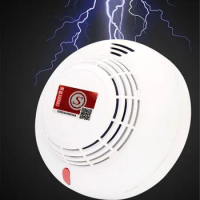 Wireless Indepandant Smoke Sensor Home Security Alarm Detector