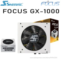Seasonic FOCUS GX1000 Power Supply Support AMD INTEL CPU ATX 12V 1000W 20+4pin 10xsata 100-240V PC Desktop Power Supply New