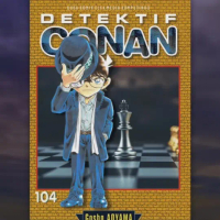 Komik Detektif Conan vol 104 segel ori