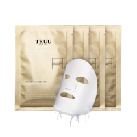 【TRUU 童】冰原花后修復安瓶面膜4入組(生物纖維面膜)