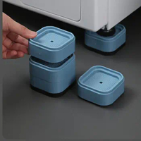 Anti Vibration Noise-reducing Feet Legs Mat Leg Base Washer Dryer Feet Pad Refrigerator Base Washing Machine Pad Rubber Mat