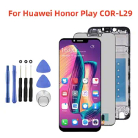 6.3" For Huawei Honor Play COR-L29 LCD Display Touch Screen with frame Digitizer Assembly For honor play Display Replac