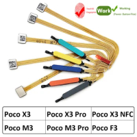 New For Xiaomi Poco M3 Pro / Poco F3 / Poco X3 Pro Home Button Fingerprint Touch ID Sensor Flex Cable