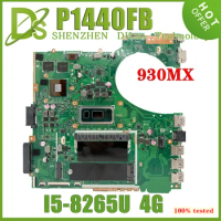KEFU P1440F MAINboard For ASUS ExpertBook P1440FB PRO P1440 Laptop Motherboard With I5-5265U 4G/RAM