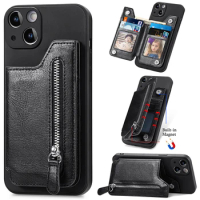 Luxury Case For Vivo X70 Pro Plus 5G Zipper Wallet Leather Magnetic Back Cover For Vivo X80 X70 X 70 X60 Pro Card Slot Funda